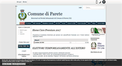 Desktop Screenshot of comune.parete.ce.it